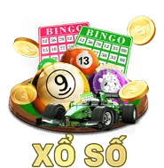 Cầu thủ quần vợt đang giao bóng trên sân tại pk88vn casino